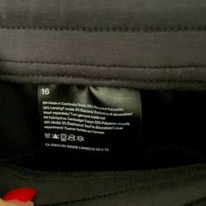 Lulu lemon softstreme high rise pant